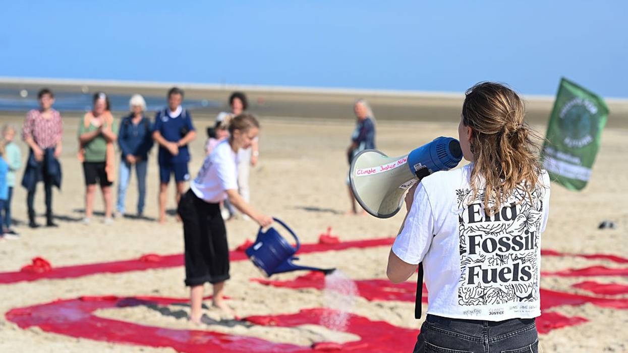 Fridays for Future demonstrates on Borkum