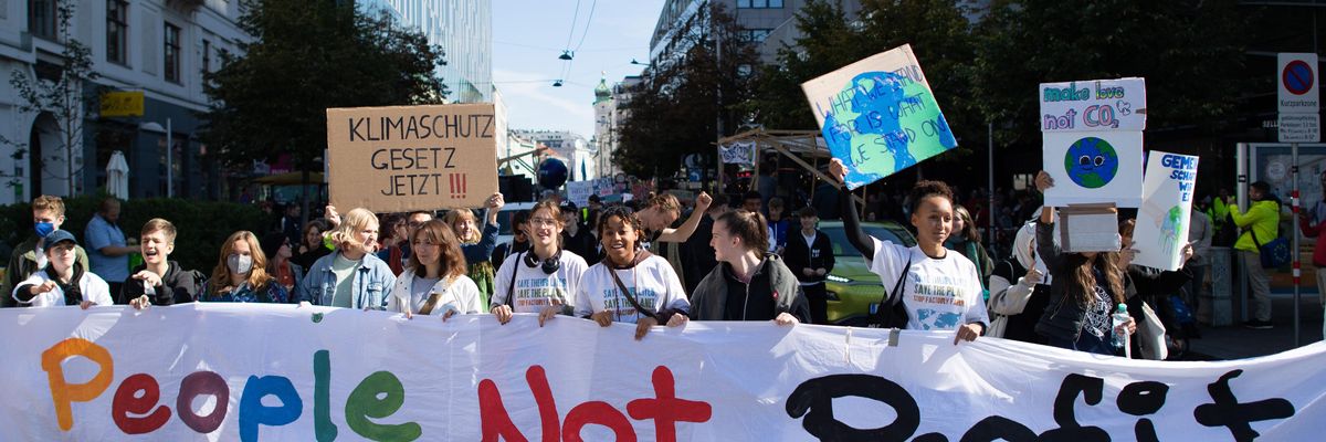 Fridays for Future Vienna: 'People Not Profit'