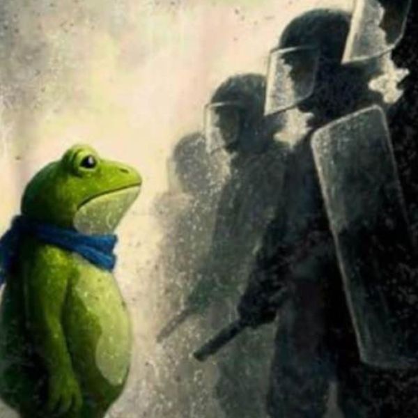 Frogs and the rest of us face off against fascists