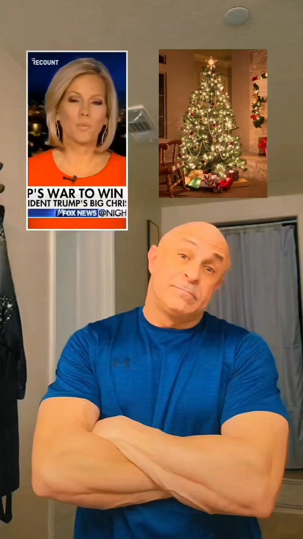 From comedian  Bill Jubran: "Fox News wants you to be afraid."