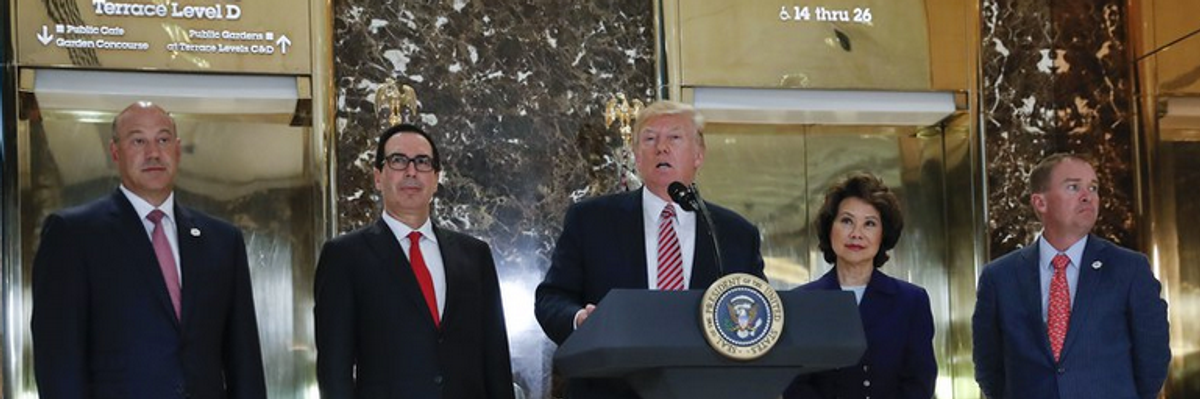 Trump Inner-Circle Privately "Appalled" and "Disgusted." Publicly? Dead Silent