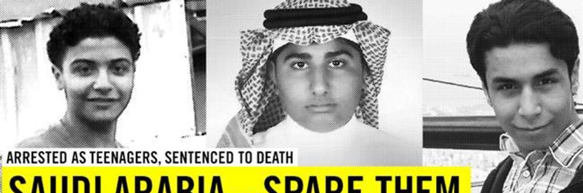 President Obama Can Help Save Saudi Youth Facing Beheading