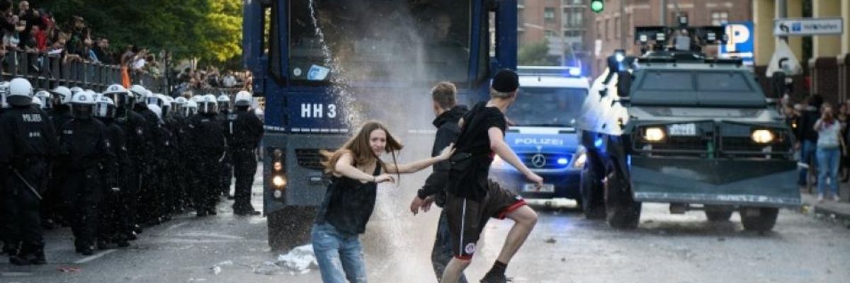 G20: You Can Smell Tear Gas in the Streets as the Oil Industry Squabbles