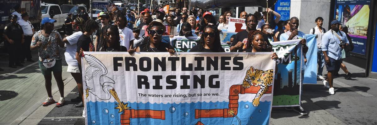 My Arrest at a NYC Insurance Protest—Why I Traveled from Texas to Fight Climate Injustice