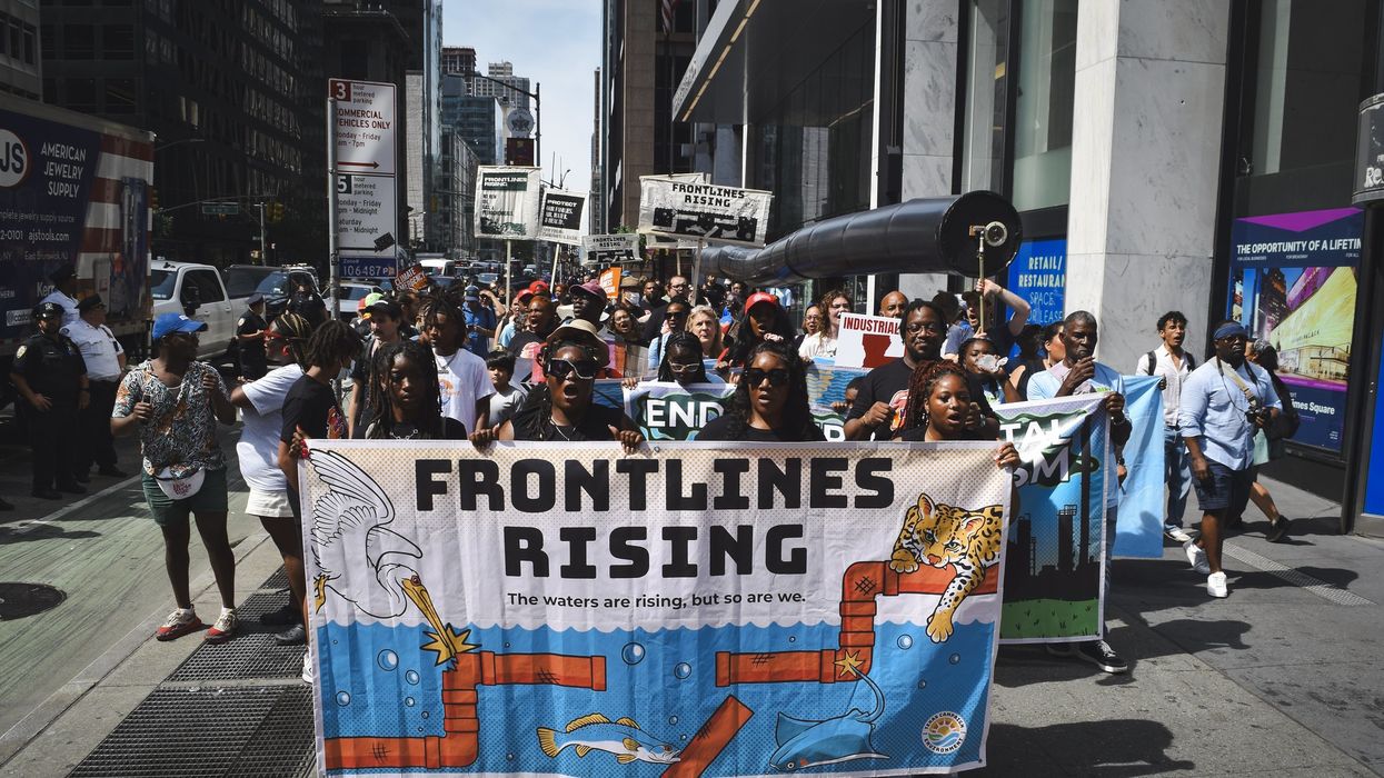 My Arrest at a NYC Insurance Protest—Why I Traveled from Texas to Fight Climate Injustice