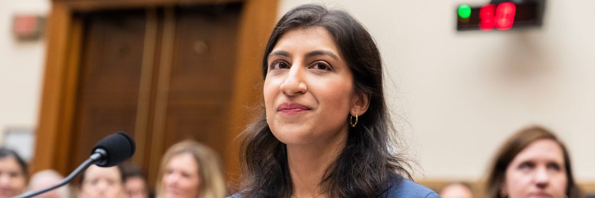 FTC Chair Lina Khan