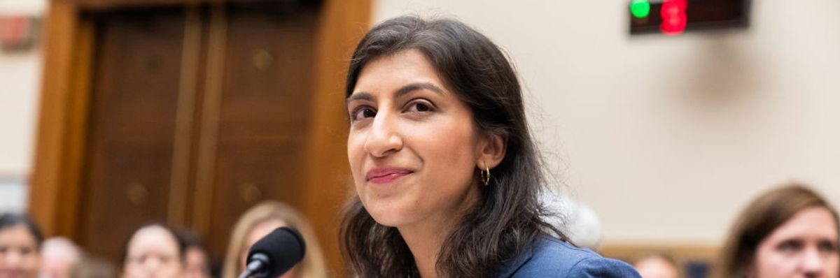 FTC Chair Lina Khan