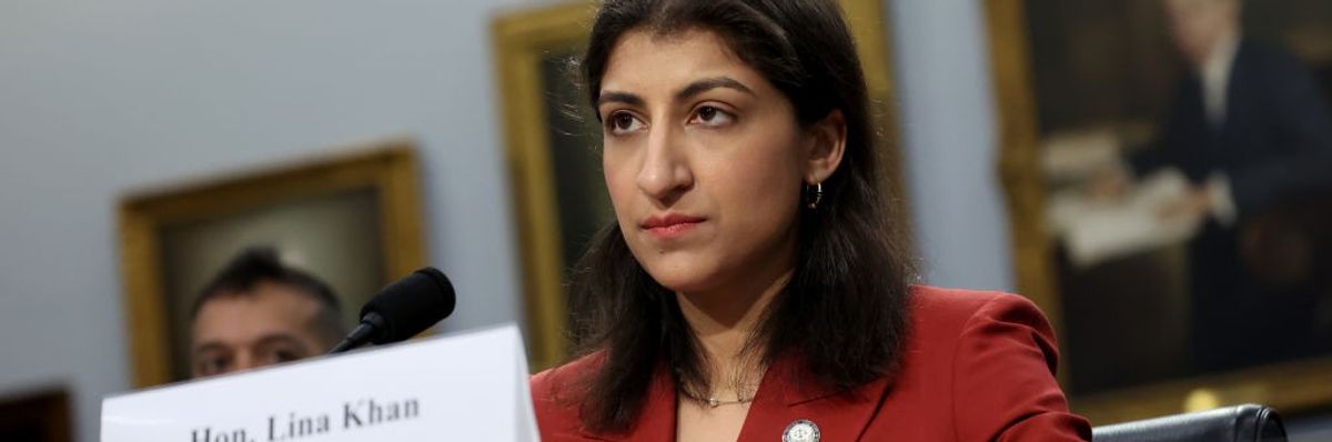 FTC chair Lina Khan