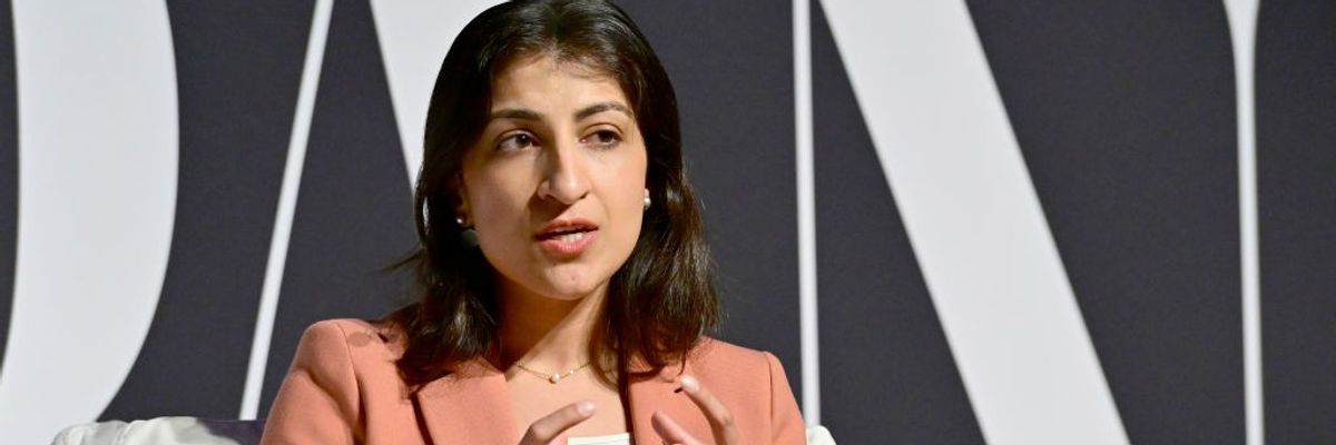 FTC Chair Lina Khan