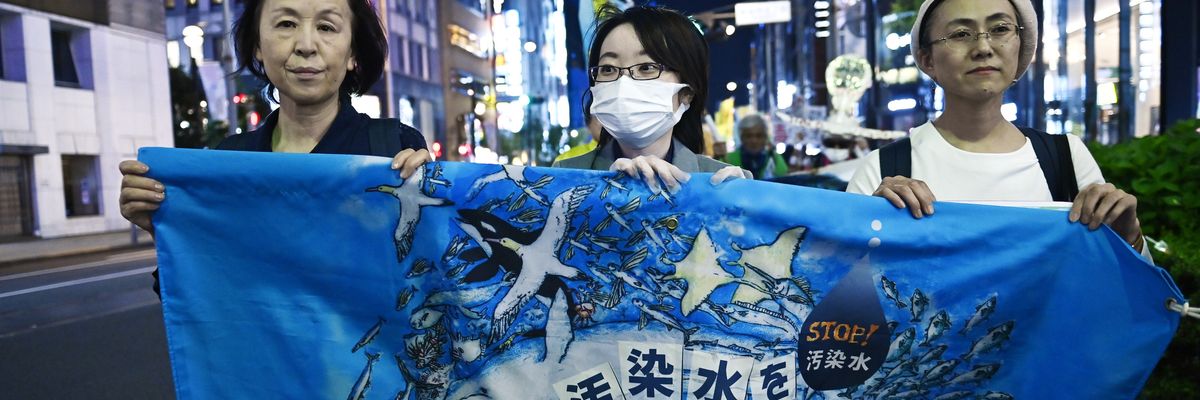 Fukushima protest 