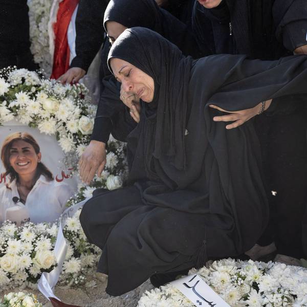 Funeral ceremony for journalist, killed during Israeli attack, in Lebanon