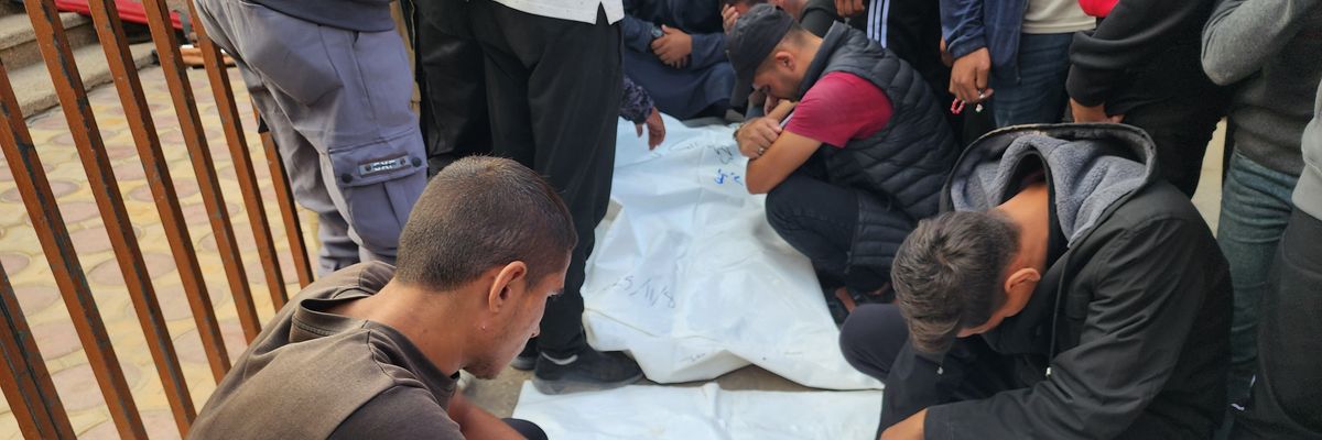 Funeral ceremony held in Khan Younis amid Israeli attacks