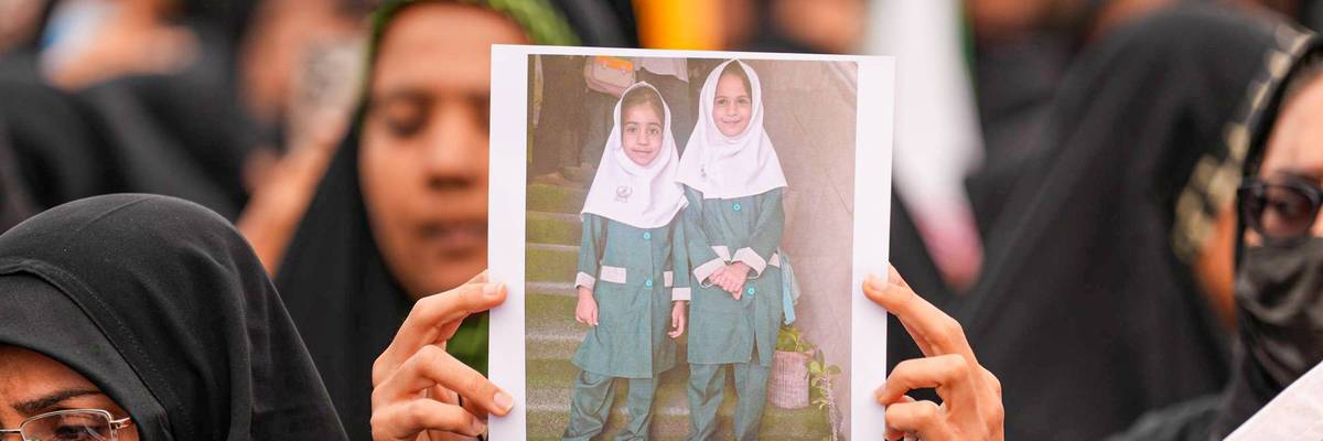 Funeral held for children who lost their lives in US-Israeli attack on Iranian Primary School