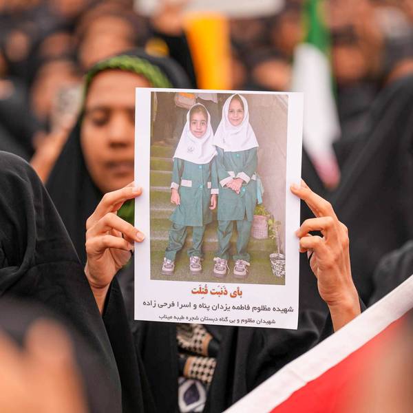 Funeral held for children who lost their lives in US-Israeli attack on Iranian Primary School