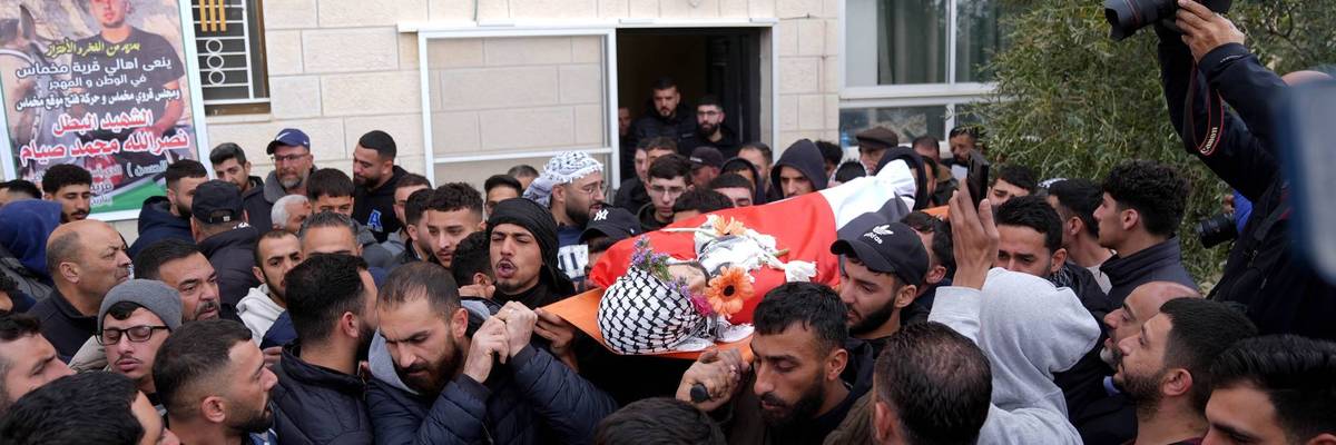Funeral held for Palestinian killed in settler attack in Mukhmasâââââââ