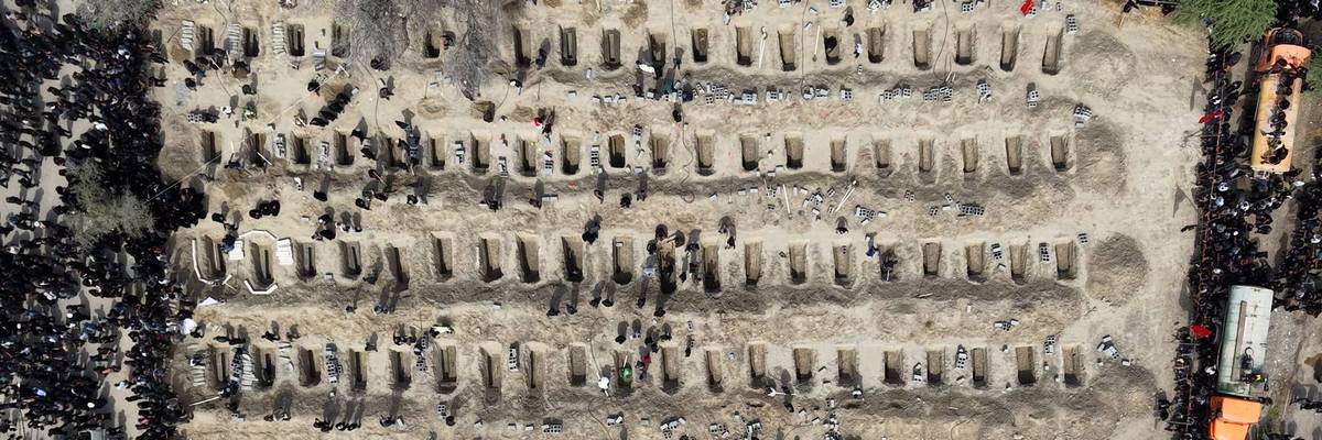 Funeral Held For Students And Staff Killed In School In Southern Iran