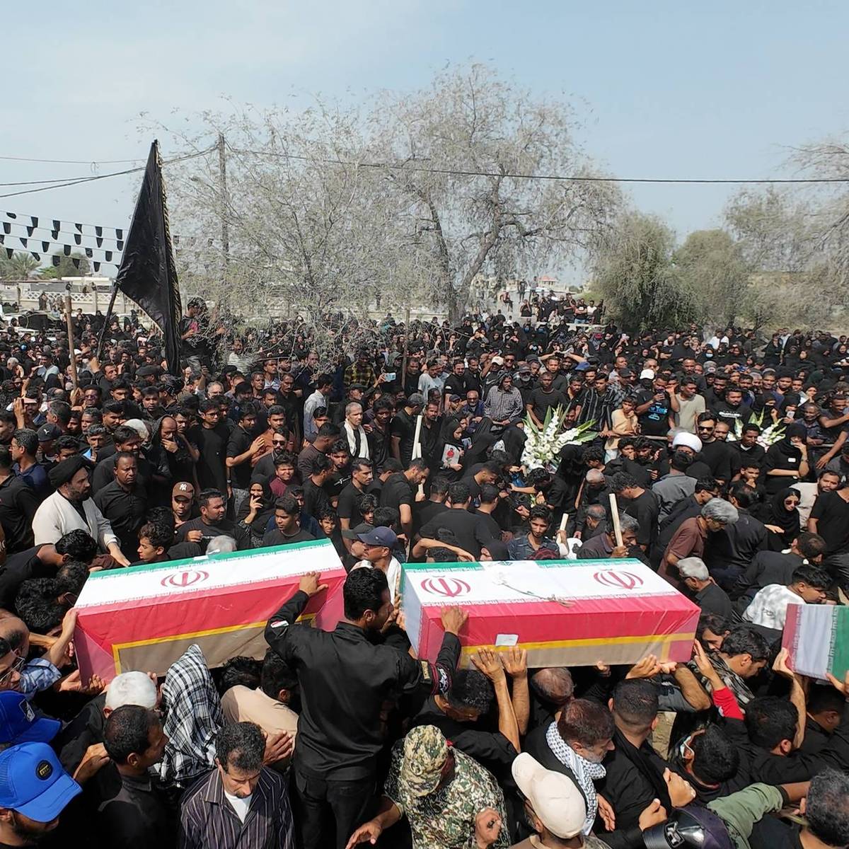 Funeral Held For Students And Staff Killed In School In Southern Iran