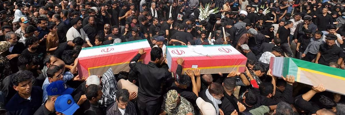 Funeral Held For Students And Staff Killed In School In Southern Iran