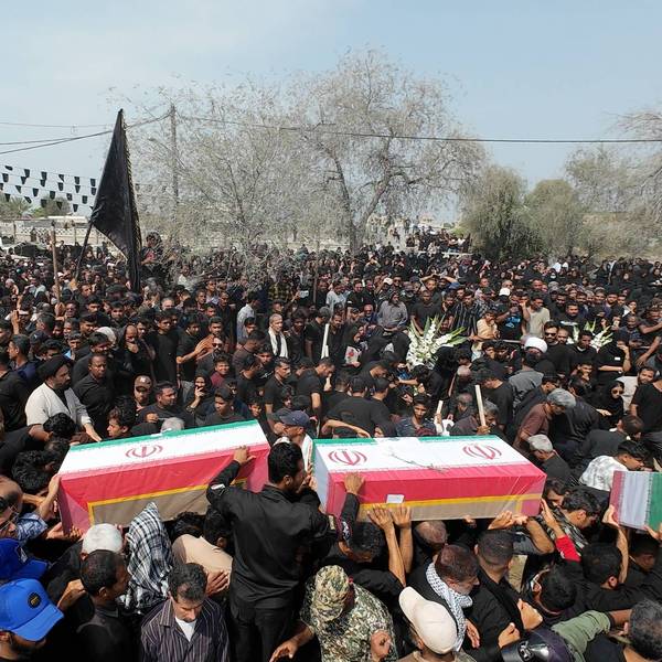 Funeral Held For Students And Staff Killed In School In Southern Iran