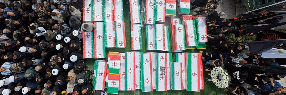 Funeral Held For Students And Staff Killed In School In Southern Iran