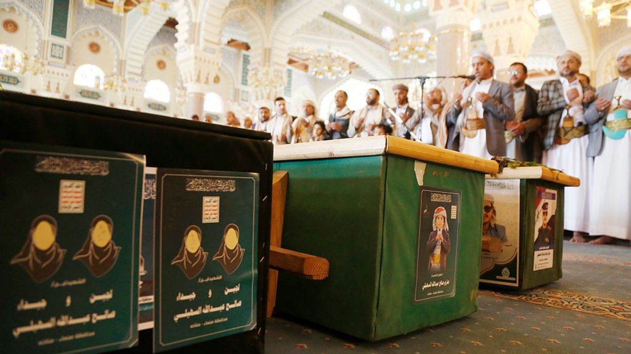 Funeral Takes Place Of Yemeni Family Members Killed In US Airstrikes