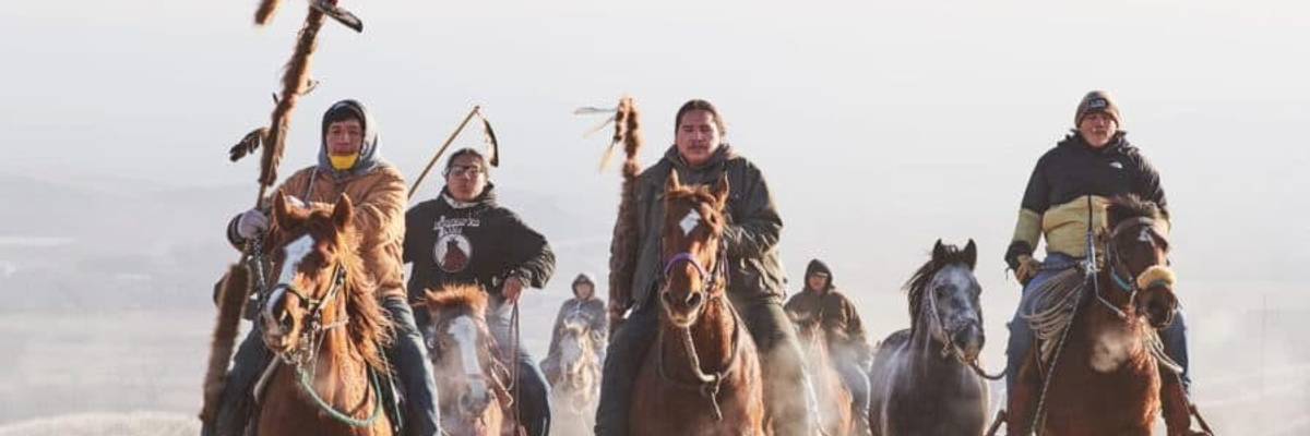 Future Generations riders journey 300 miles from Standing Rock to Pine Ridge