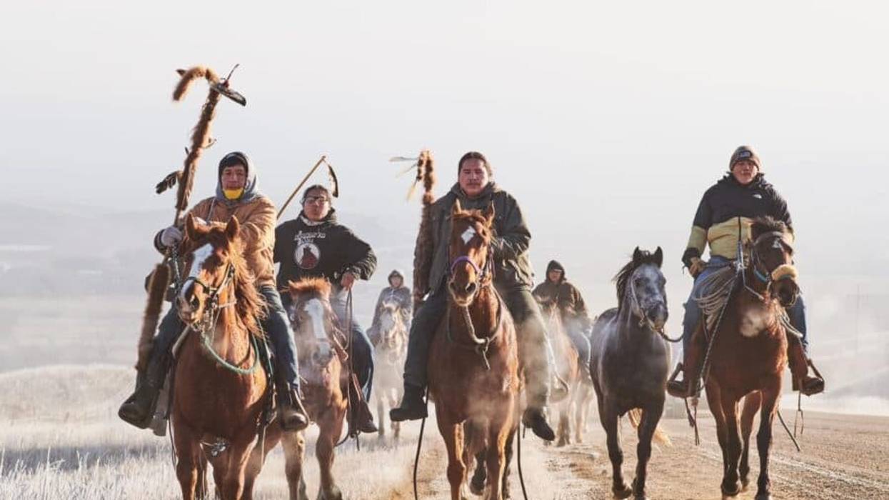 Future Generations riders journey 300 miles from Standing Rock to Pine Ridge