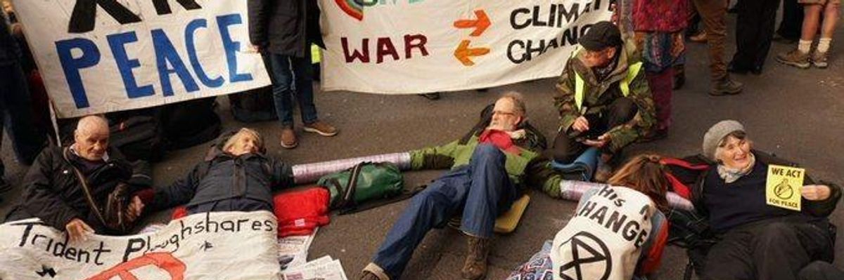 Extinction Rebellion: A Flock of Starlings and a Plane Tree