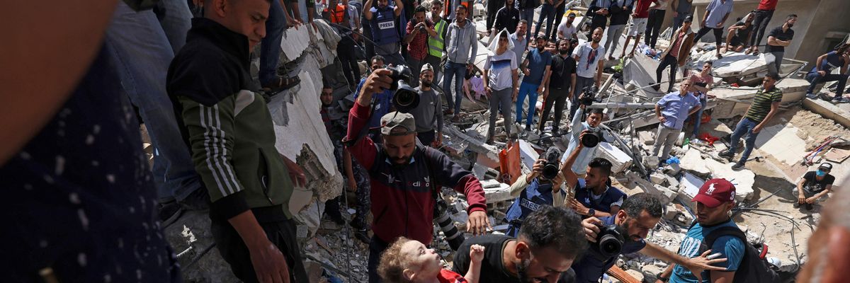 Gaza child killed by Israeli bombing in 2021