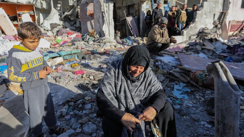 Gaza homes destroyed