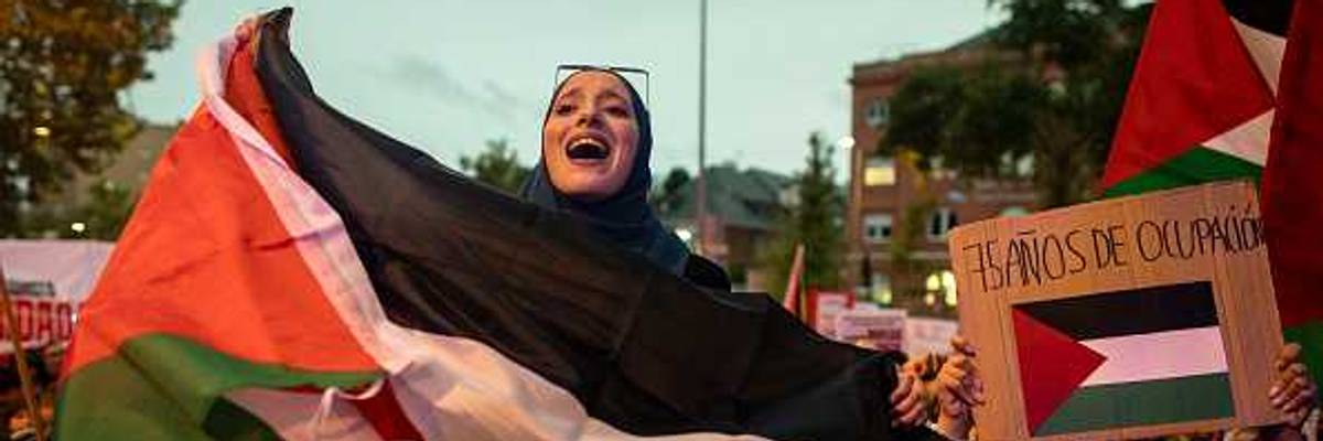 Gaza protest in Spain