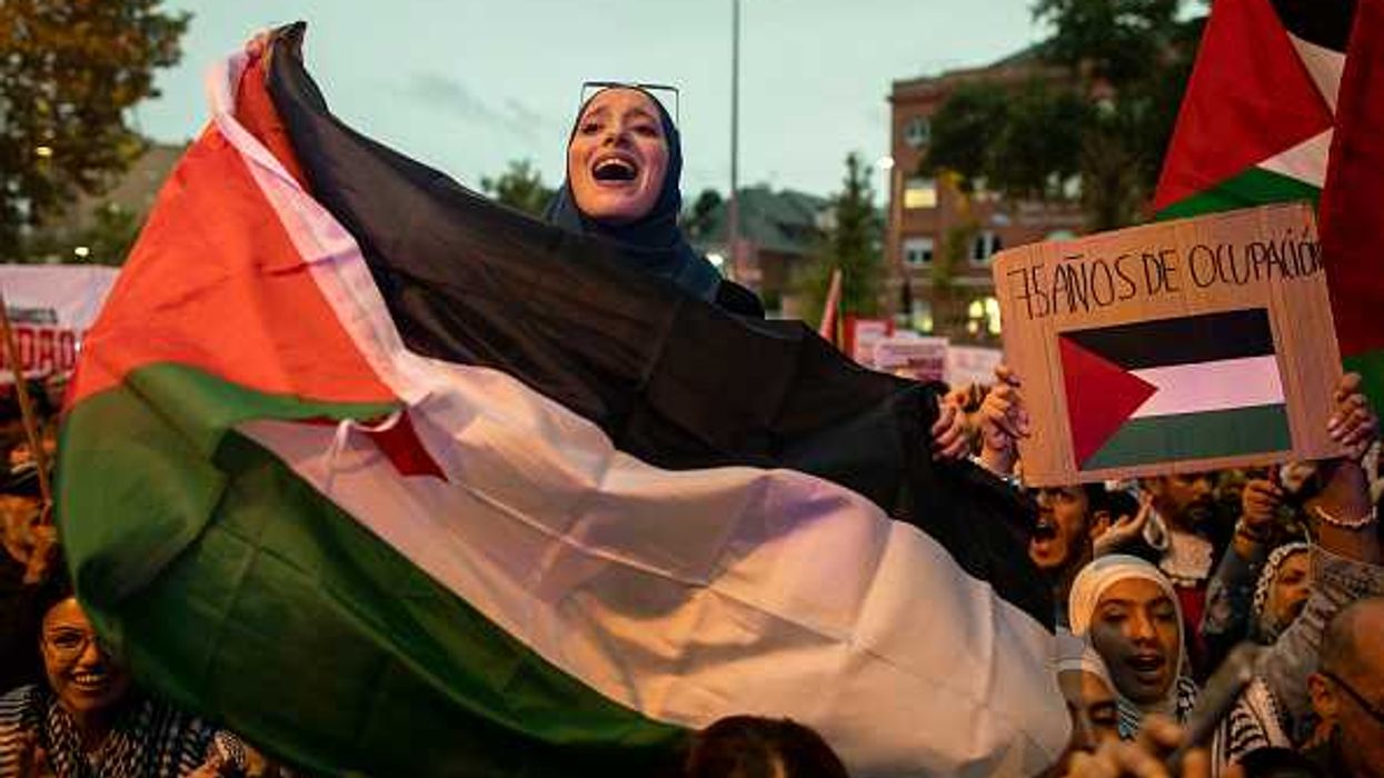 Gaza protest in Spain