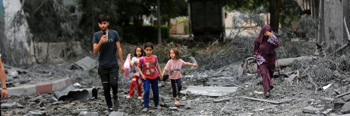 Gaza residents seek safety