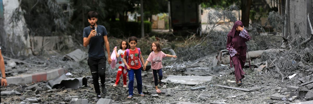 Gaza residents seek safety