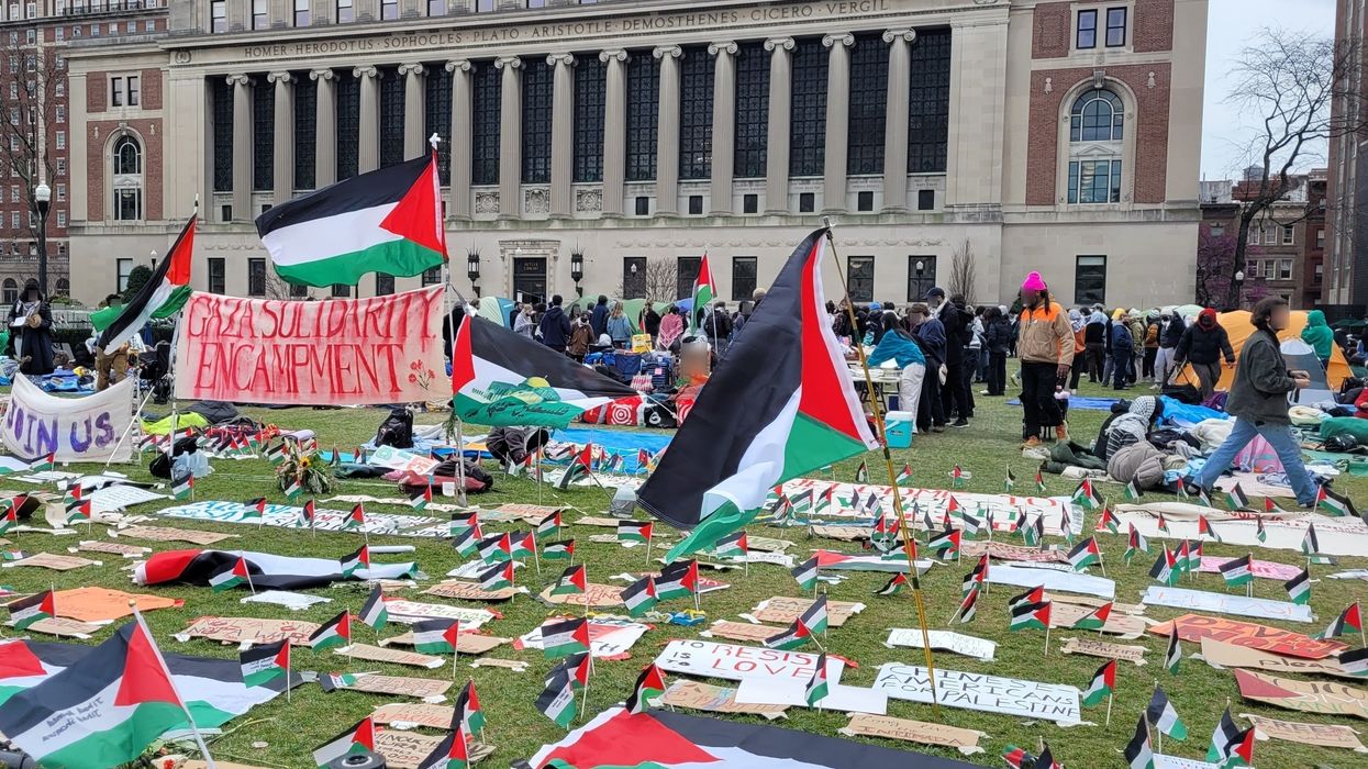 Gaza Solidarity Encampment at Columbia.
