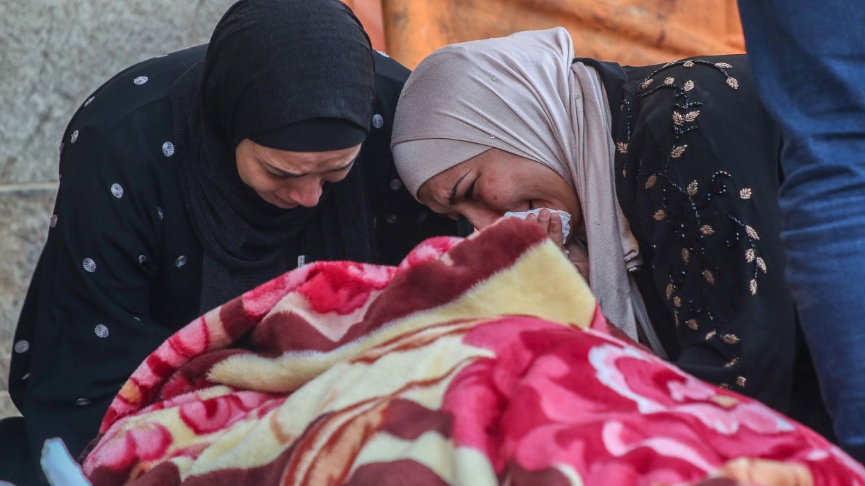 Gaza women mourn slain civilians