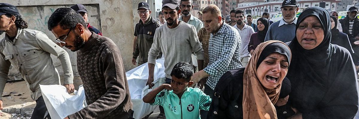 Gazans in Khan Younis after Israeli evacuation order