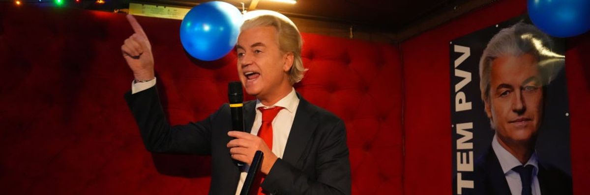 Geert Wilders victory speech in 2023