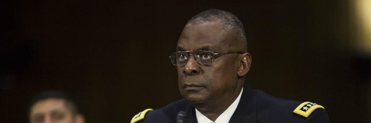 'Bad News': Biden Picks Retired General and Raytheon Board Member Lloyd Austin as Pentagon Chief