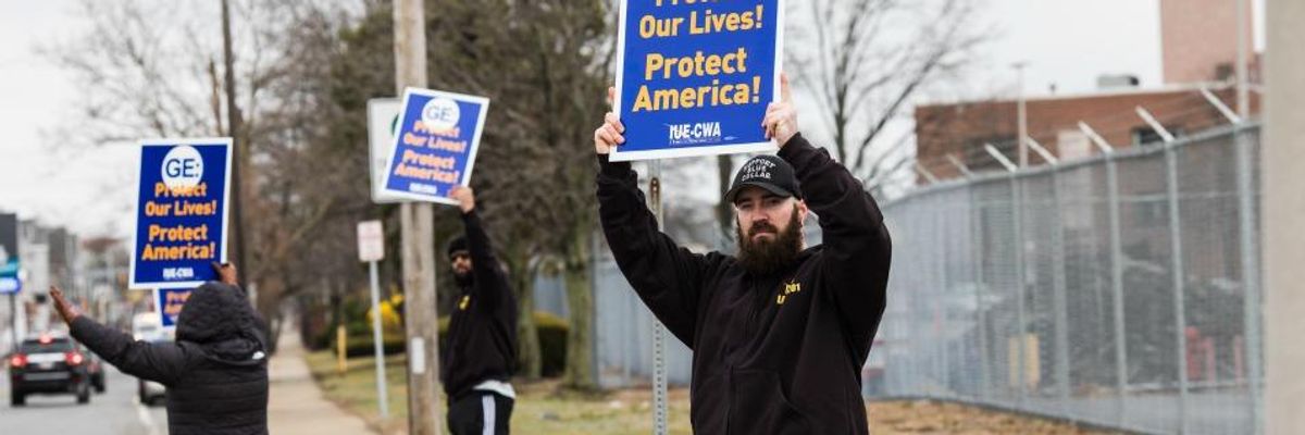 Facing Layoffs, General Electric Workers Demand Company Put Them to Work Producing Ventilators Instead