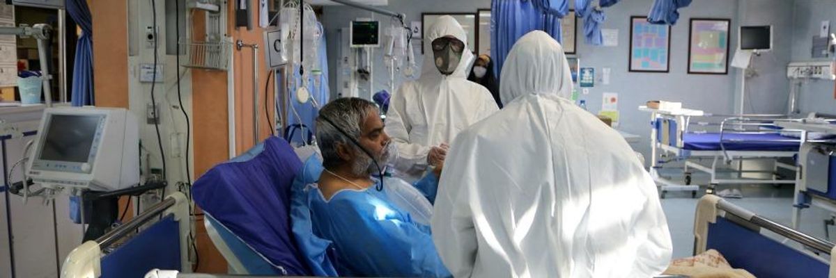 'Literally Weaponizing Coronavirus': Despite One of World's Worst Outbreaks of Deadly Virus, US Hits Iran With 'Brutal' New Sanctions