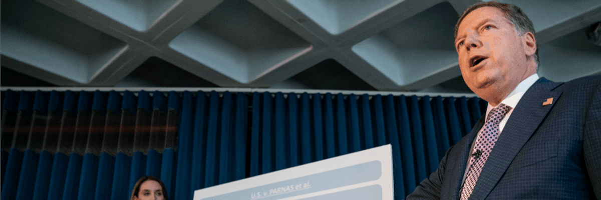 'Tip of the Iceberg': Prosecutors Allege Vast Criminal Conspiracy by Giuliani Associates to Funnel Foreign Cash to Trump and GOP