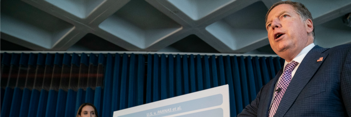 'Tip of the Iceberg': Prosecutors Allege Vast Criminal Conspiracy by Giuliani Associates to Funnel Foreign Cash to Trump and GOP