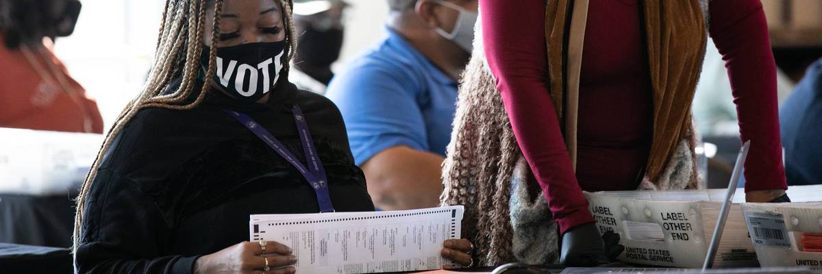 Georgia Election Officials Continue Ballot Counting