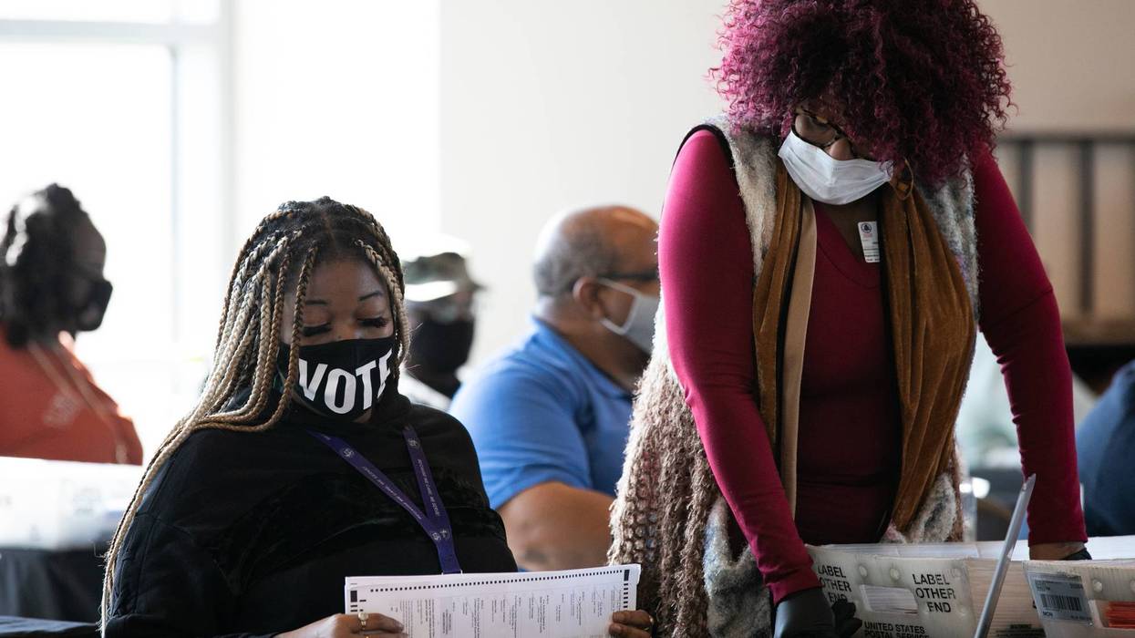 Georgia Election Officials Continue Ballot Counting
