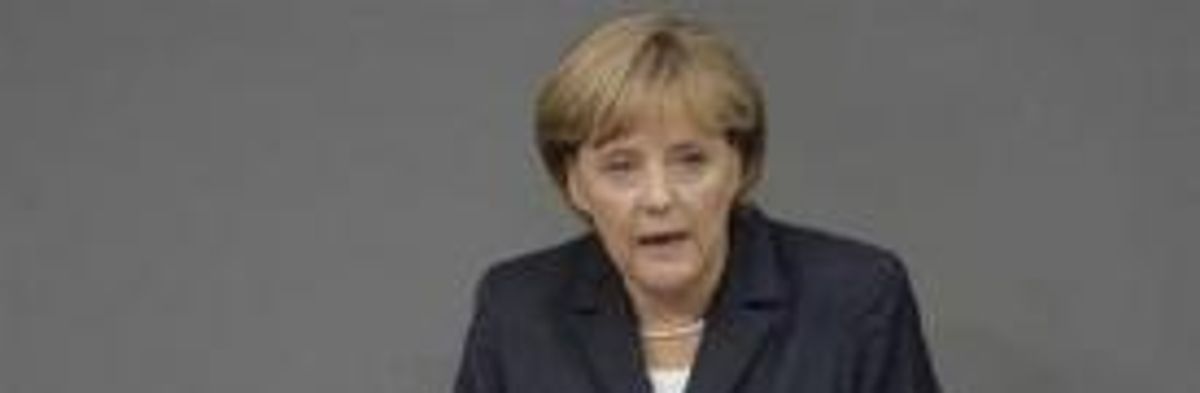 German Chancellor Merkel Expresses Regret for Deadly Afghan Air Strike