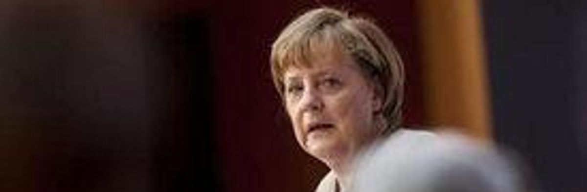 German Chancellor Merkel Warns of Climate Urgency