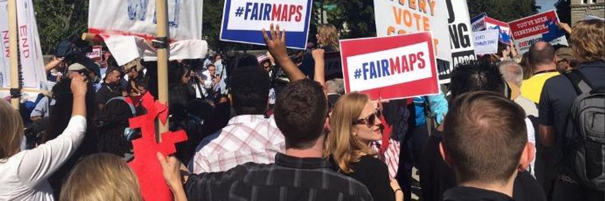 #FairMaps: Pro-Democracy Rally as Supreme Court Hears 'Most Significant' Voting Rights Case in Decades