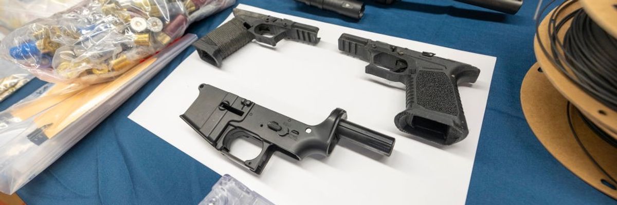 Ghost guns manufactured by a Floral Park, New York man