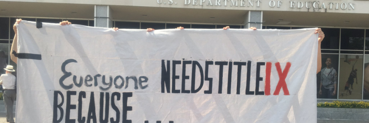 DeVos Will Roll Back Obama-Era Protections for Victims of Campus Sexual Assault